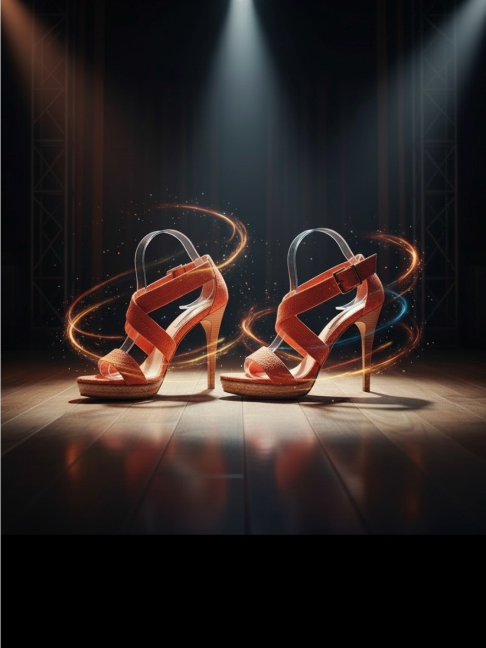 🧡 H by Halston | Embossed | Strappy Sandals | Coral Color | 8.5